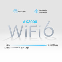 Carregar imagem no visualizador da galeria, TP-Link NX510v 5G Router WiFi Mesh 3 x RJ45 RJ11 WiFi 6 AX3000