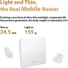 Carregar imagem no visualizador da galeria, Huawei B320-323 4G CPE 5s WiFi móvel 1 x SMA para antena externa