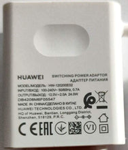 Carregar imagem no visualizador da galeria, Huawei HW-120200E02 Carregador de Rede Fonte de Alimentação 12V 2A Plug UE 2 Pinos para Roteadores 4G 5G B715 B818 (Branco)