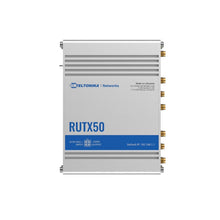 Carregar imagem no visualizador da galeria, Teltonika RUTX50 5G Router industrial Dual SIM WiFi AC 4 portas Gigabit LAN 1 WAN