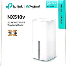 Carregar imagem no visualizador da galeria, TP-Link NX510v 5G Router WiFi Mesh 3 x RJ45 RJ11 WiFi 6 AX3000