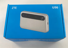 Carregar imagem no visualizador da galeria, ZTE U50 5G MiFi Pocket Hotspot 4500mAh bateria 2 x TS9 para antena externa