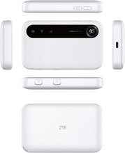 Carregar imagem no visualizador da galeria, ZTE U50 5G MiFi Pocket Hotspot 4500mAh bateria 2 x TS9 para antena externa