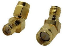 Carregar imagem no visualizador da galeria, SMA macho 45 graus ângulo diagonal para adaptador SMA fêmea para cabo de extensão de roteador 4G LTE 5G