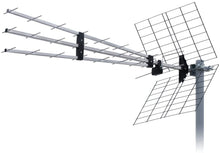 Carregar imagem no visualizador da galeria, LowcostMobile RAD43-DVB-TRIPLEX 13,5 dBi F Filtro Passivo 4G LTE 5G NR 700 800Mhz Antena de TV TNT Externa Trinappe DVB-T DVB-T2 43 Elementos