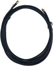 Carregar imagem no visualizador da galeria, SMA Fêmea para SMA Macho Extensão Cabo 2 x 5m ALSR200 Preto para Antena Externa e Roteador 4G LTE 5G MIMO