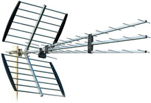 Carregar imagem no visualizador da galeria, LowcostMobile RAD47-DVB-TRIPLEX 15,5 dBi Conector F Filtro Passivo 4G LTE 5G NR 700 800Mhz Trinappe Outdoor TDT Antena de TV 47 Elementos