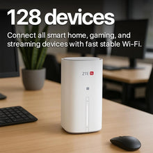 Carregar imagem no visualizador da galeria, ZTE G5 MC8520B 5G CPE WiFi 7 Gigabit RJ11 2 TS9 para antena exterior
