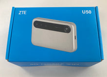 Carregar imagem no visualizador da galeria, ZTE U50 5G MiFi Pocket Hotspot 4500mAh bateria 2 x TS9 para antena externa

