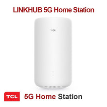 Carregar imagem no visualizador da galeria, TCL HH500E Linkhub 5G Home Station Branco WiFi 6 Router 2 Portas RJ45 2 x CRC9 para Antena Externa
